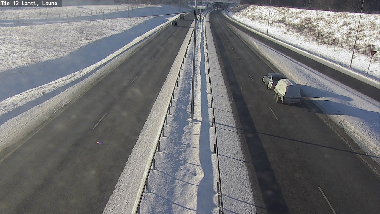 Weather Camera Image Väg 12 Lahtis, Laune, Lahti, Päijät-Häme