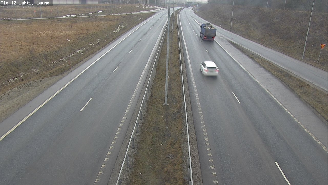 Weather Camera Image Väg 12 Lahtis, Laune, Lahti, Päijät-Häme