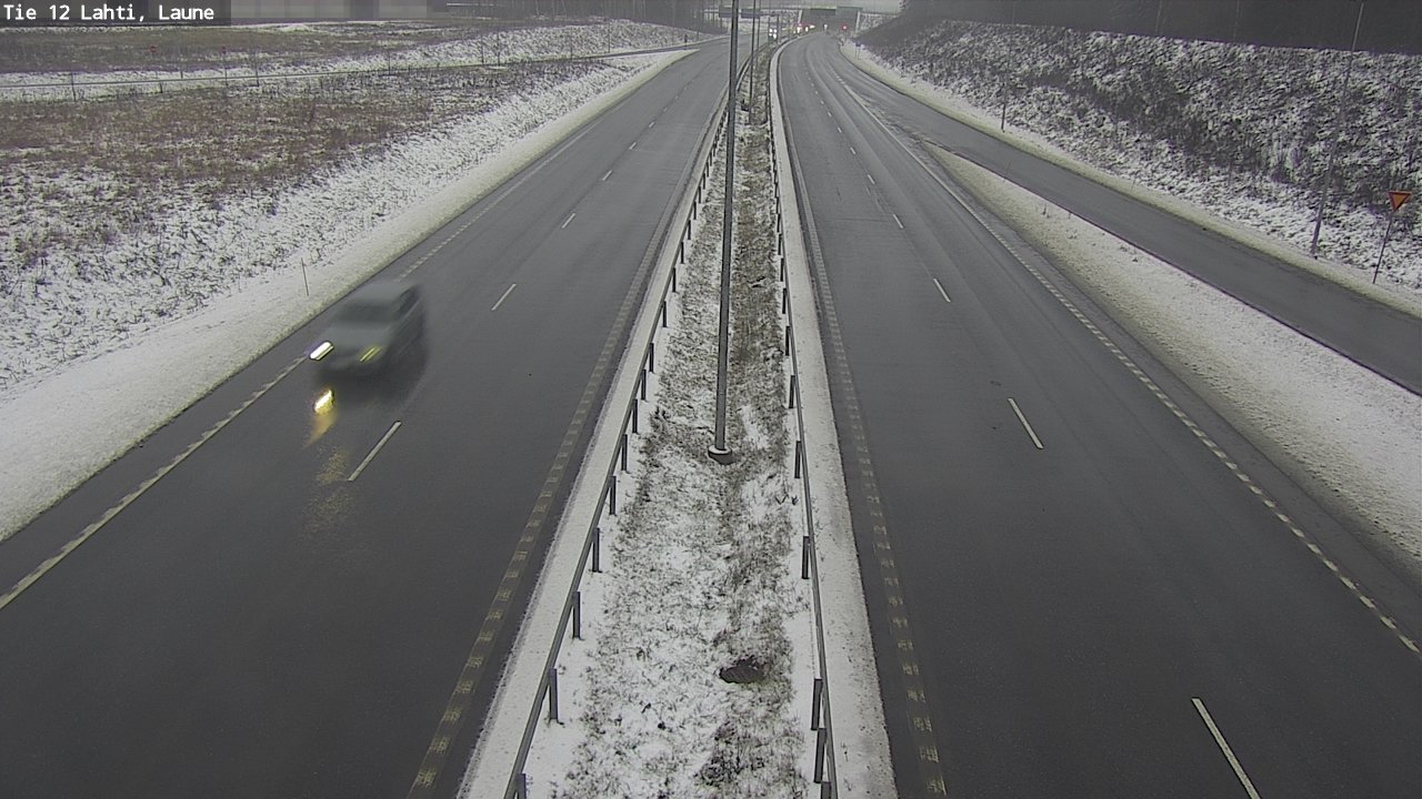 Weather Camera Image Väg 12 Lahtis, Laune, Lahti, Päijät-Häme