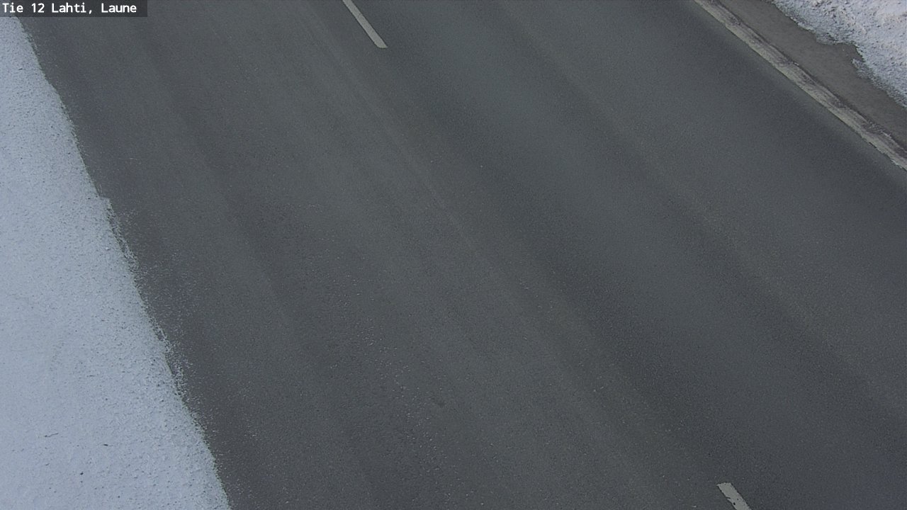 Weather Camera Image Road 12 Lahti, Laune, Lahti, Päijät-Häme