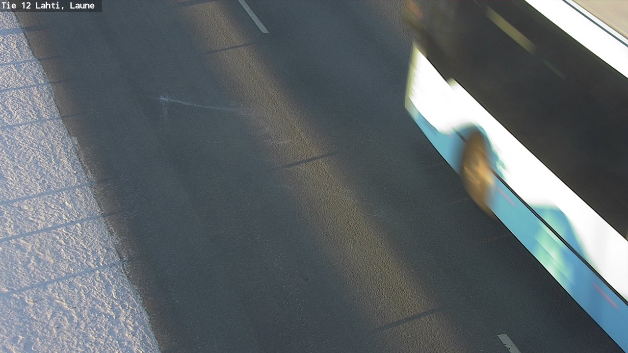 Weather Camera Image Road 12 Lahti, Laune, Lahti, Päijät-Häme