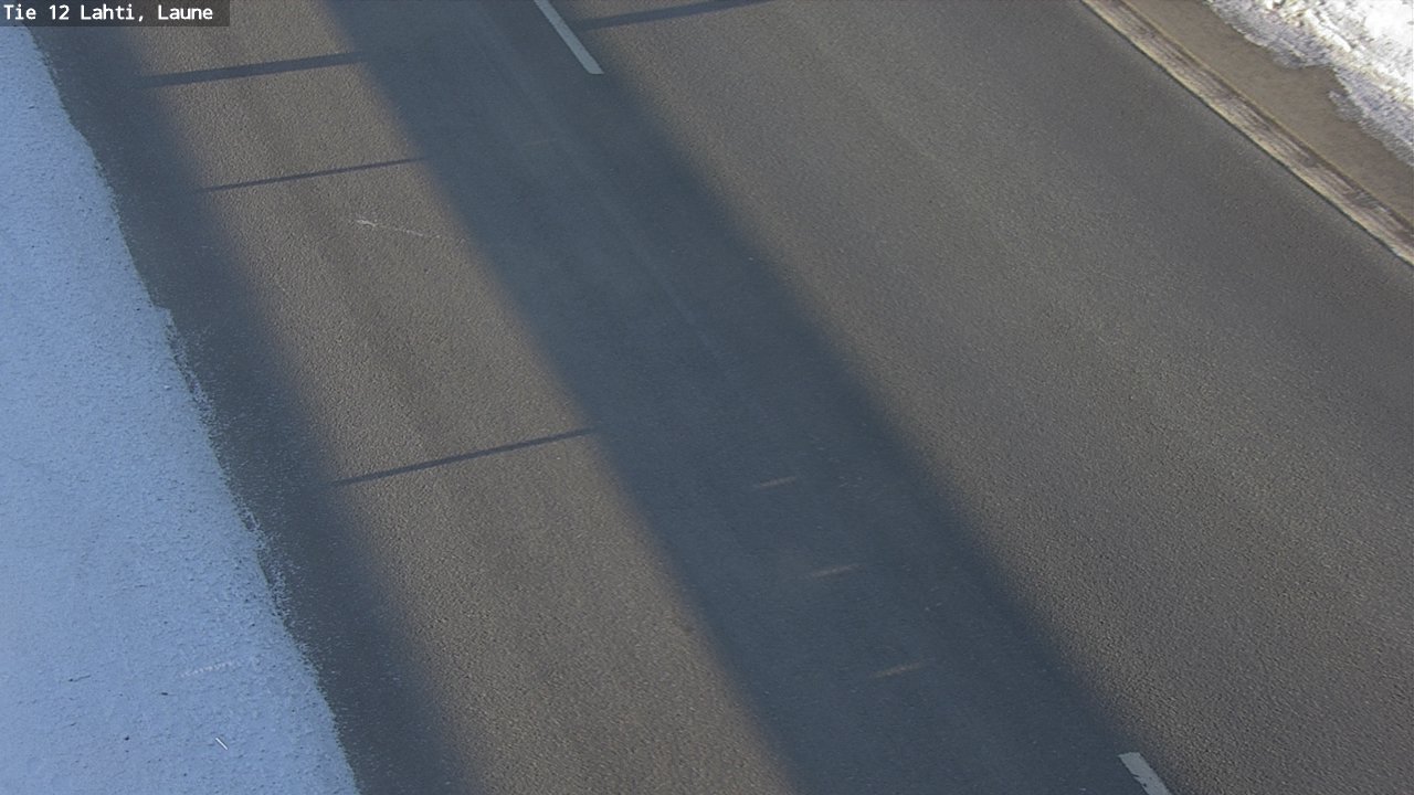 Weather Camera Image Road 12 Lahti, Laune, Lahti, Päijät-Häme