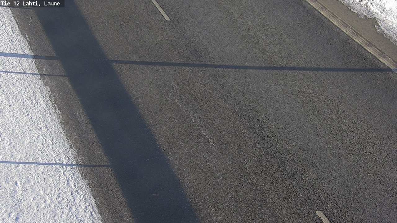 Weather Camera Image Road 12 Lahti, Laune, Lahti, Päijät-Häme