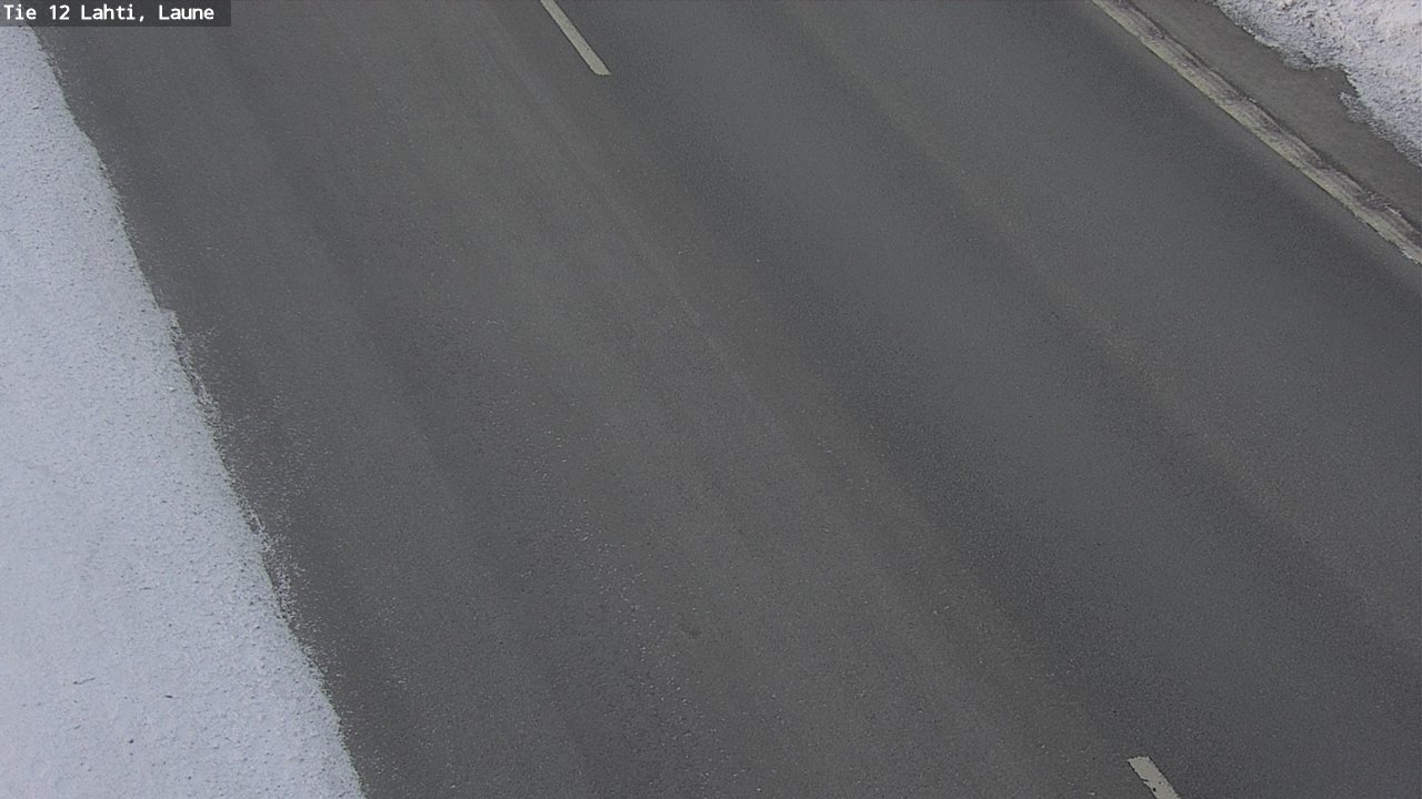 Weather Camera Image Road 12 Lahti, Laune, Lahti, Päijät-Häme