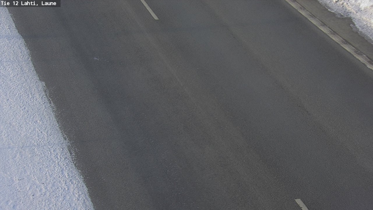 Weather Camera Image Road 12 Lahti, Laune, Lahti, Päijät-Häme