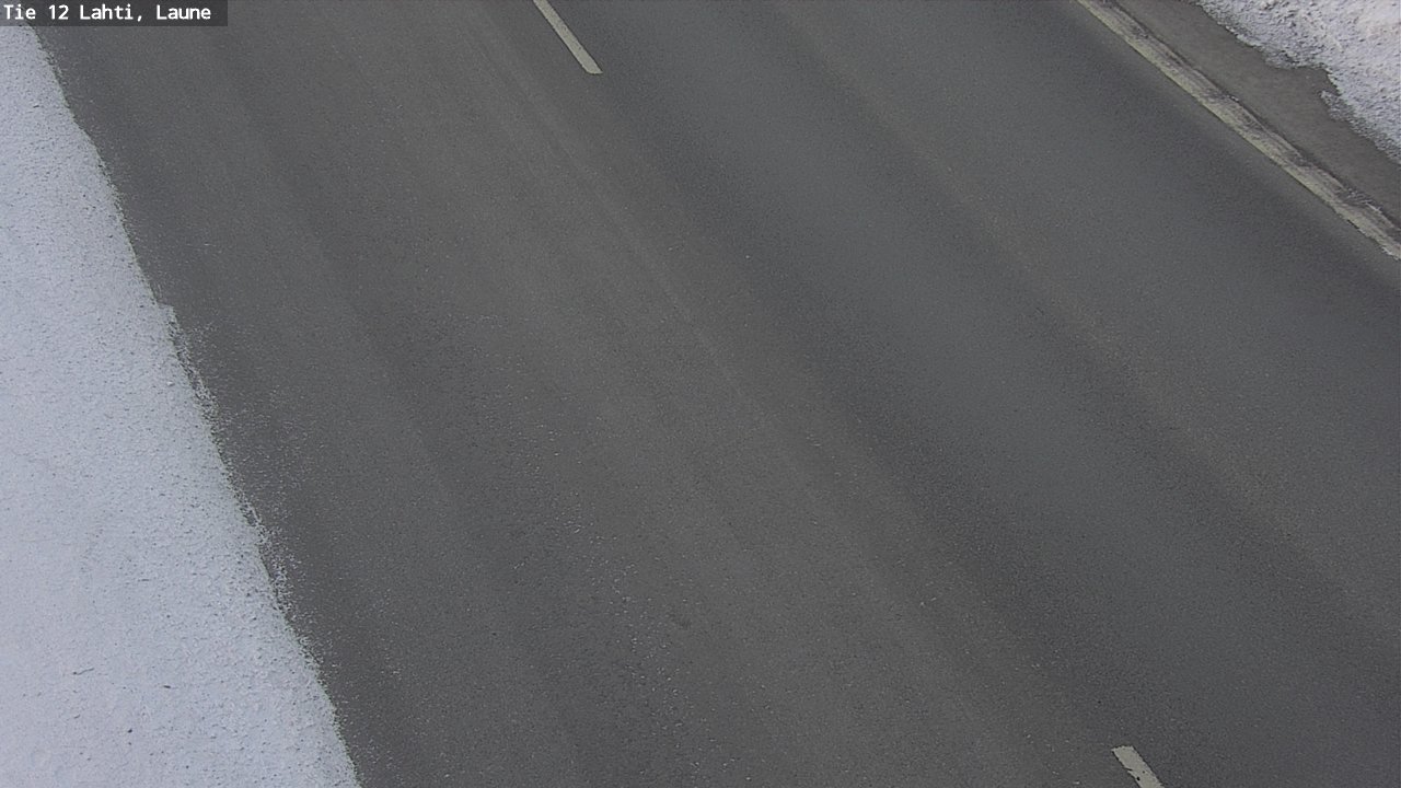 Weather Camera Image Road 12 Lahti, Laune, Lahti, Päijät-Häme