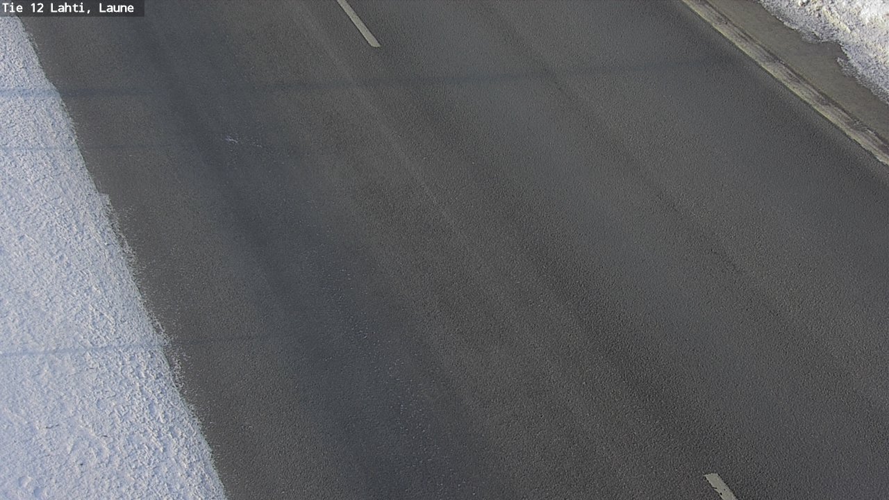 Weather Camera Image Road 12 Lahti, Laune, Lahti, Päijät-Häme