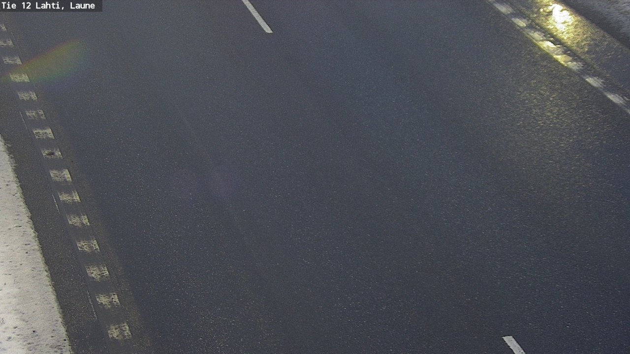 Weather Camera Image Väg 12 Lahtis, Laune, Lahti, Päijät-Häme