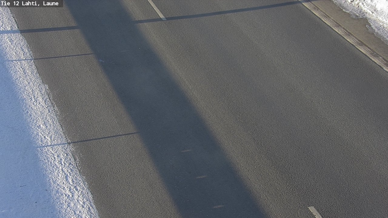 Weather Camera Image Road 12 Lahti, Laune, Lahti, Päijät-Häme