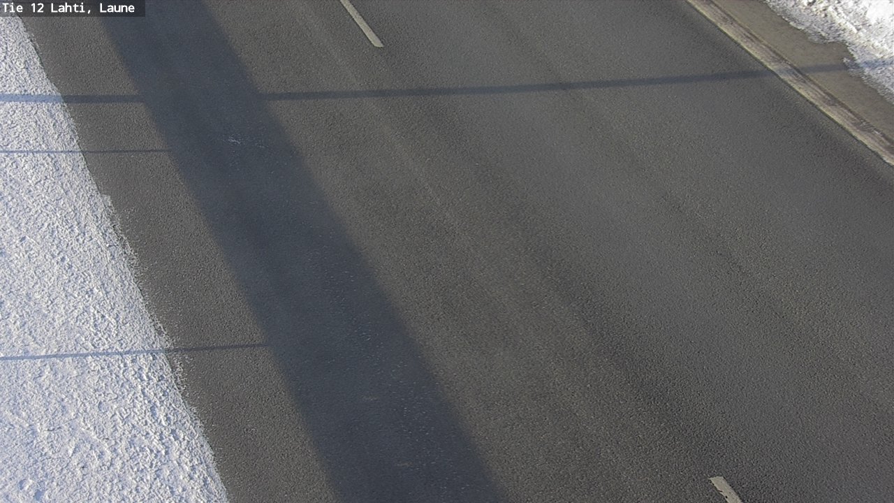Weather Camera Image Road 12 Lahti, Laune, Lahti, Päijät-Häme