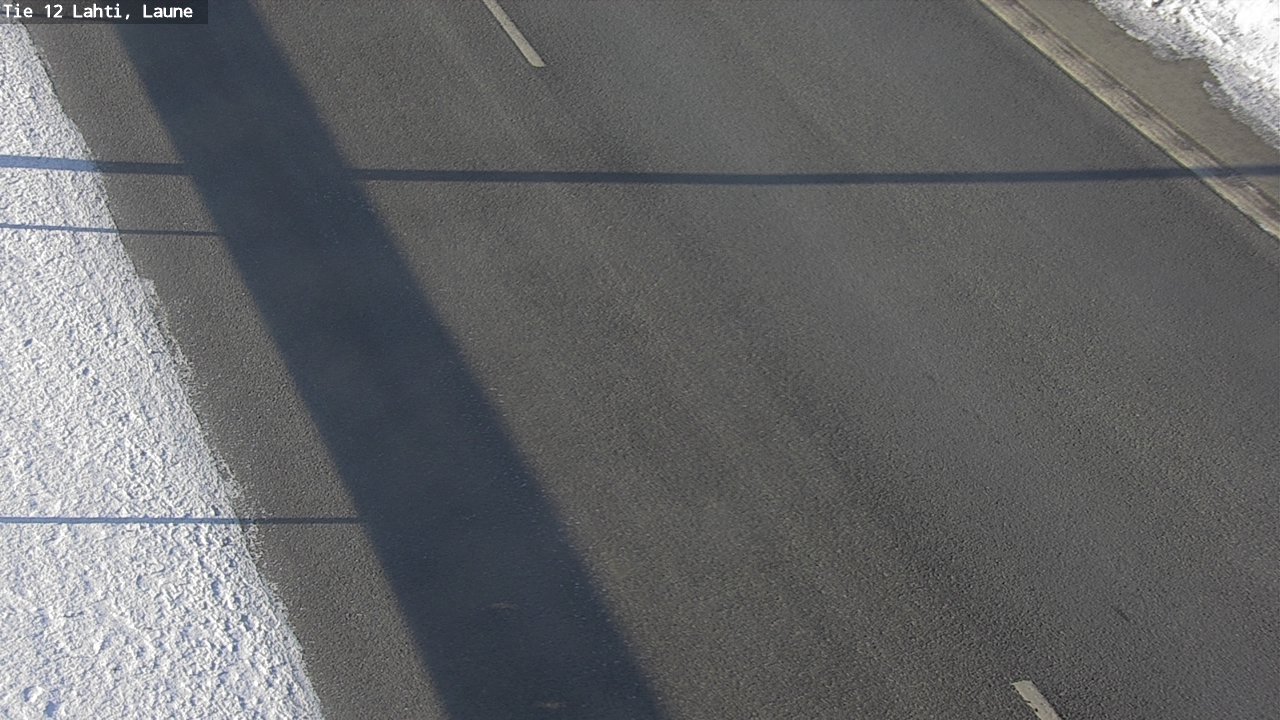 Weather Camera Image Road 12 Lahti, Laune, Lahti, Päijät-Häme
