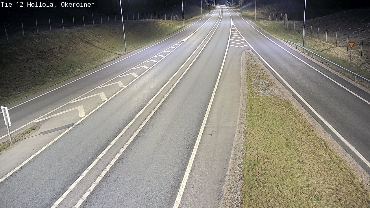 Weather Camera Image Road 12 Hollola, Okeroinen, Hollola, Päijät-Häme