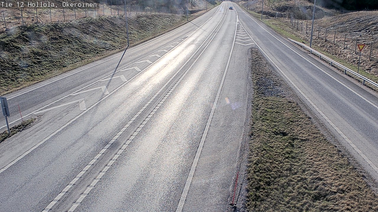 Weather Camera Image Väg 12 Hollola, Okeroinen, Hollola, Päijät-Häme