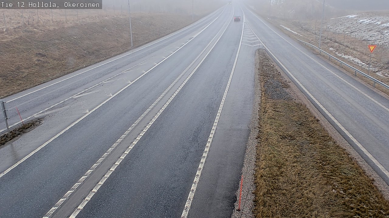 Weather Camera Image Väg 12 Hollola, Okeroinen, Hollola, Päijät-Häme