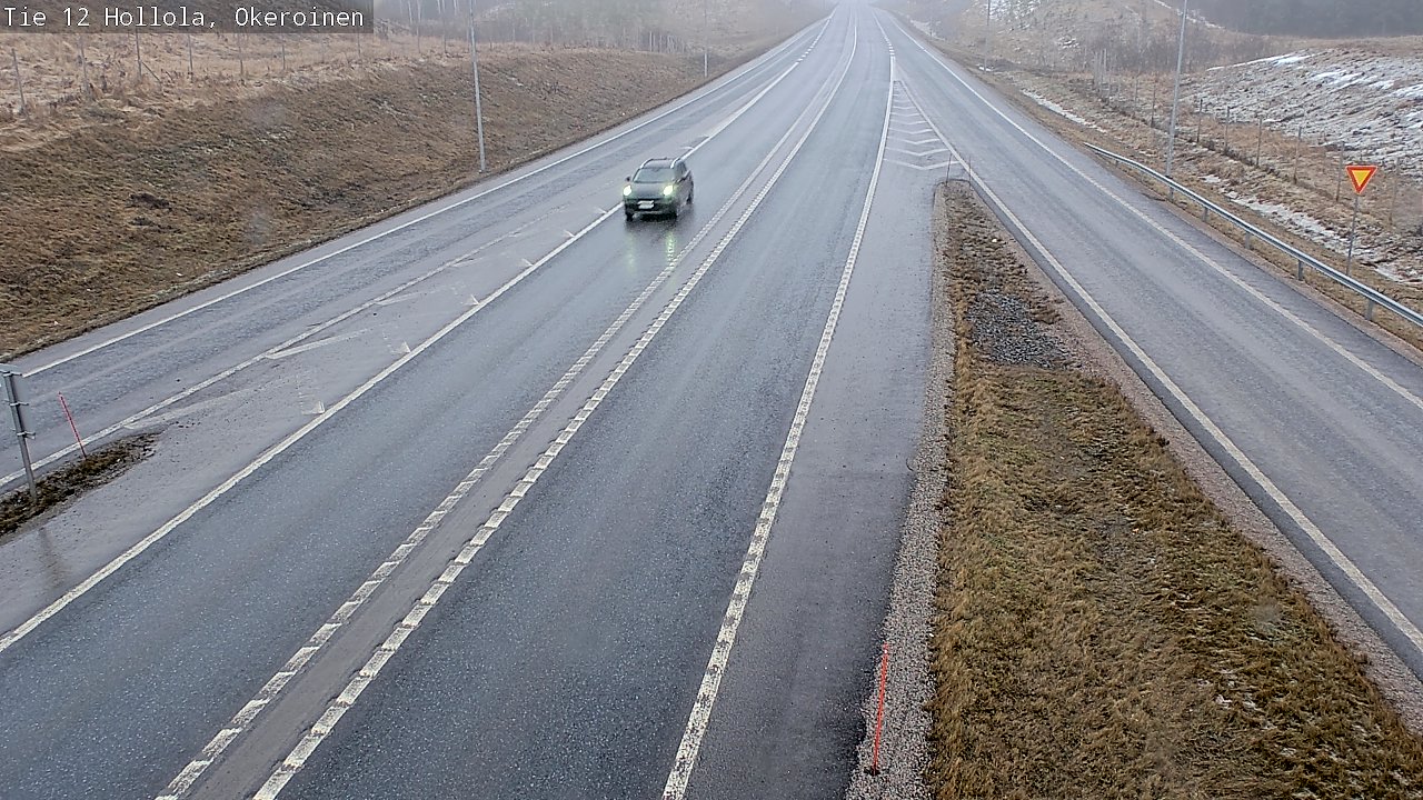 Weather Camera Image Väg 12 Hollola, Okeroinen, Hollola, Päijät-Häme