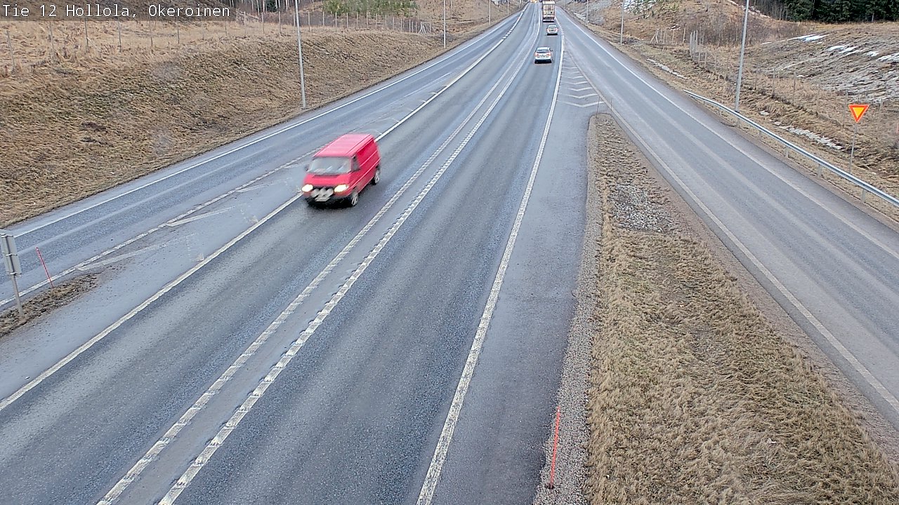 Weather Camera Image Väg 12 Hollola, Okeroinen, Hollola, Päijät-Häme