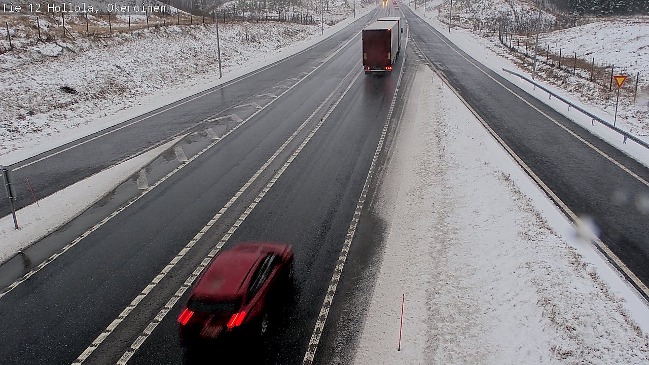 Weather Camera Image Väg 12 Hollola, Okeroinen, Hollola, Päijät-Häme