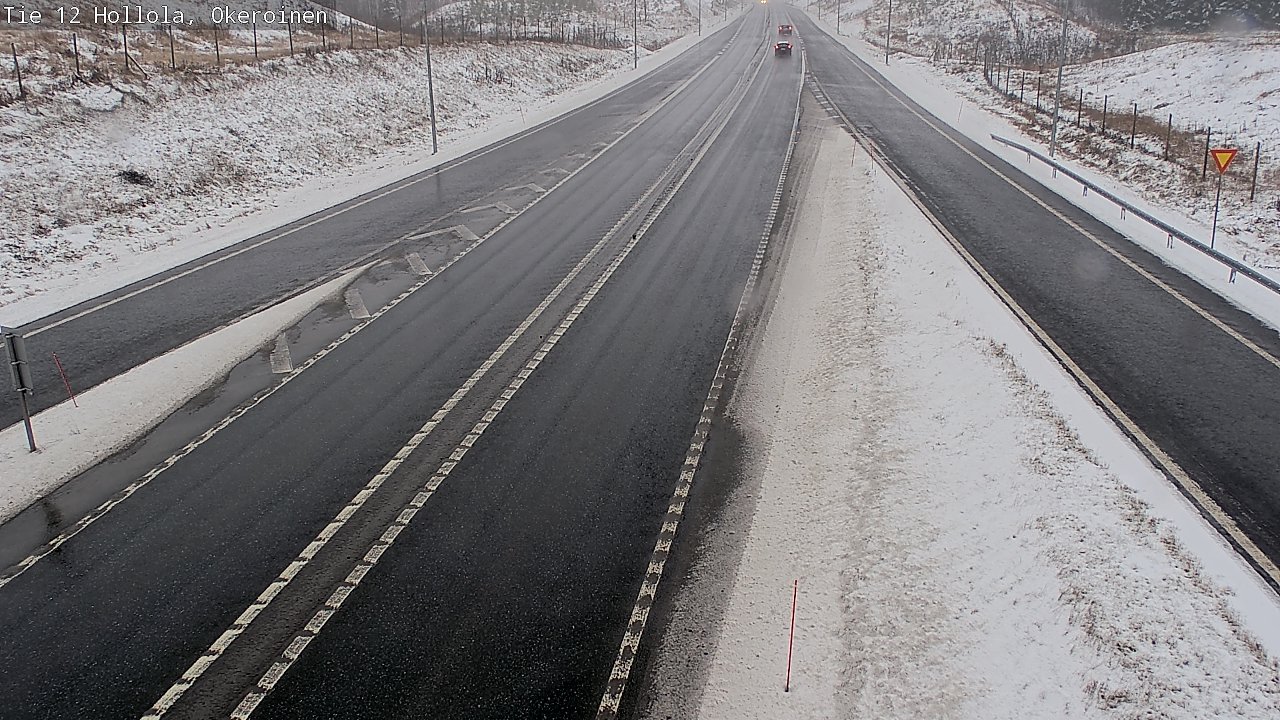 Weather Camera Image Väg 12 Hollola, Okeroinen, Hollola, Päijät-Häme