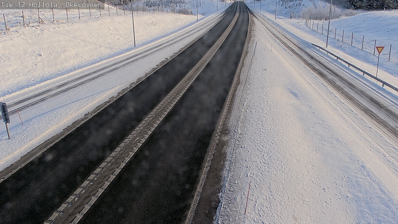 Weather Camera Image Road 12 Hollola, Okeroinen, Hollola, Päijät-Häme