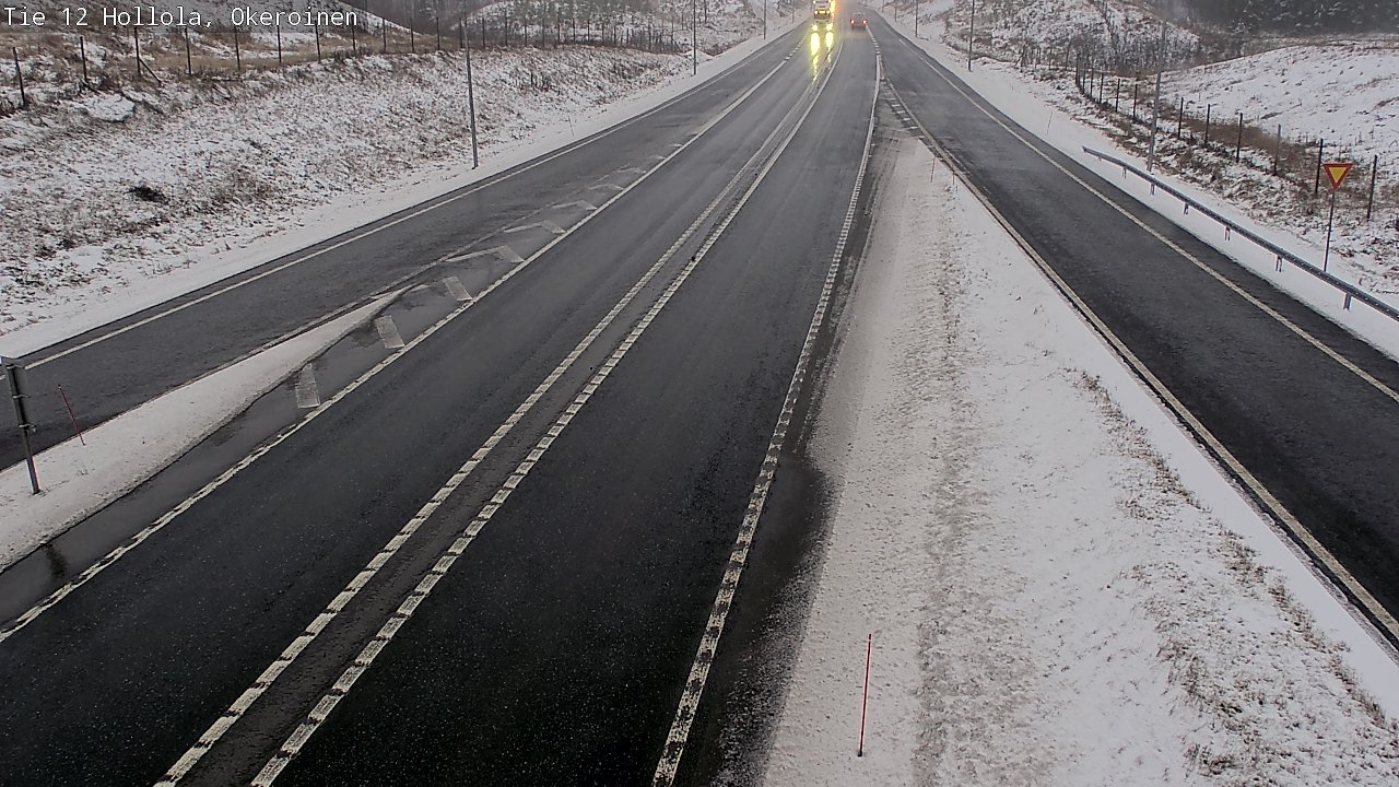 Weather Camera Image Väg 12 Hollola, Okeroinen, Hollola, Päijät-Häme