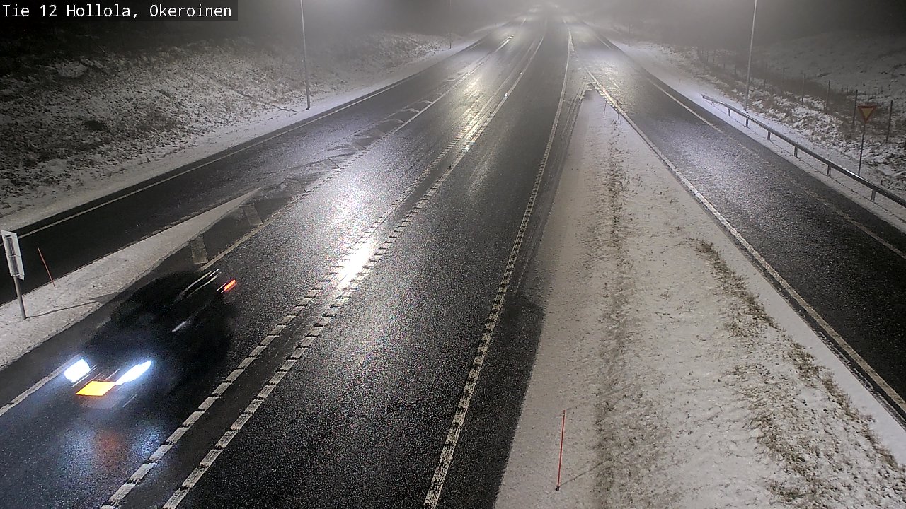 Weather Camera Image Väg 12 Hollola, Okeroinen, Hollola, Päijät-Häme