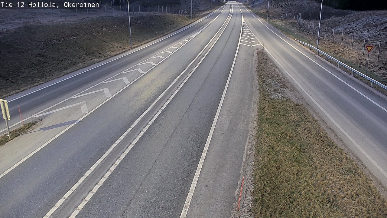 Weather Camera Image Road 12 Hollola, Okeroinen, Hollola, Päijät-Häme