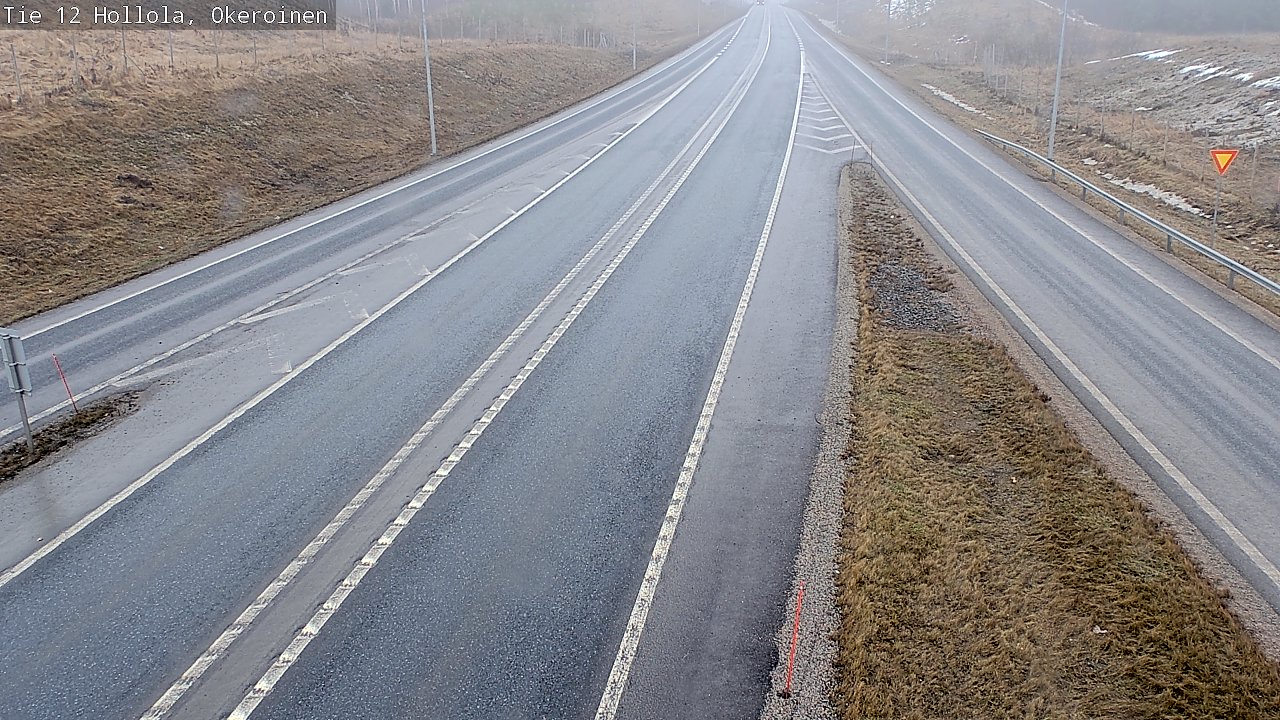 Weather Camera Image Väg 12 Hollola, Okeroinen, Hollola, Päijät-Häme