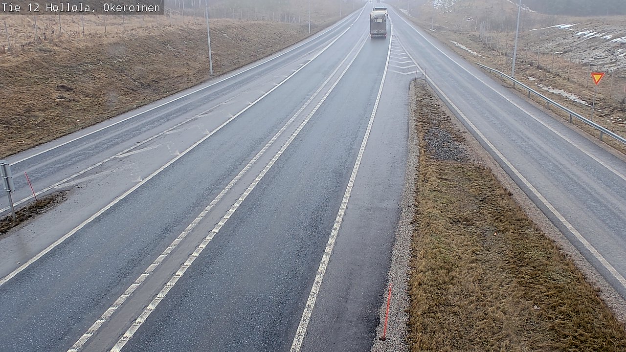 Weather Camera Image Väg 12 Hollola, Okeroinen, Hollola, Päijät-Häme