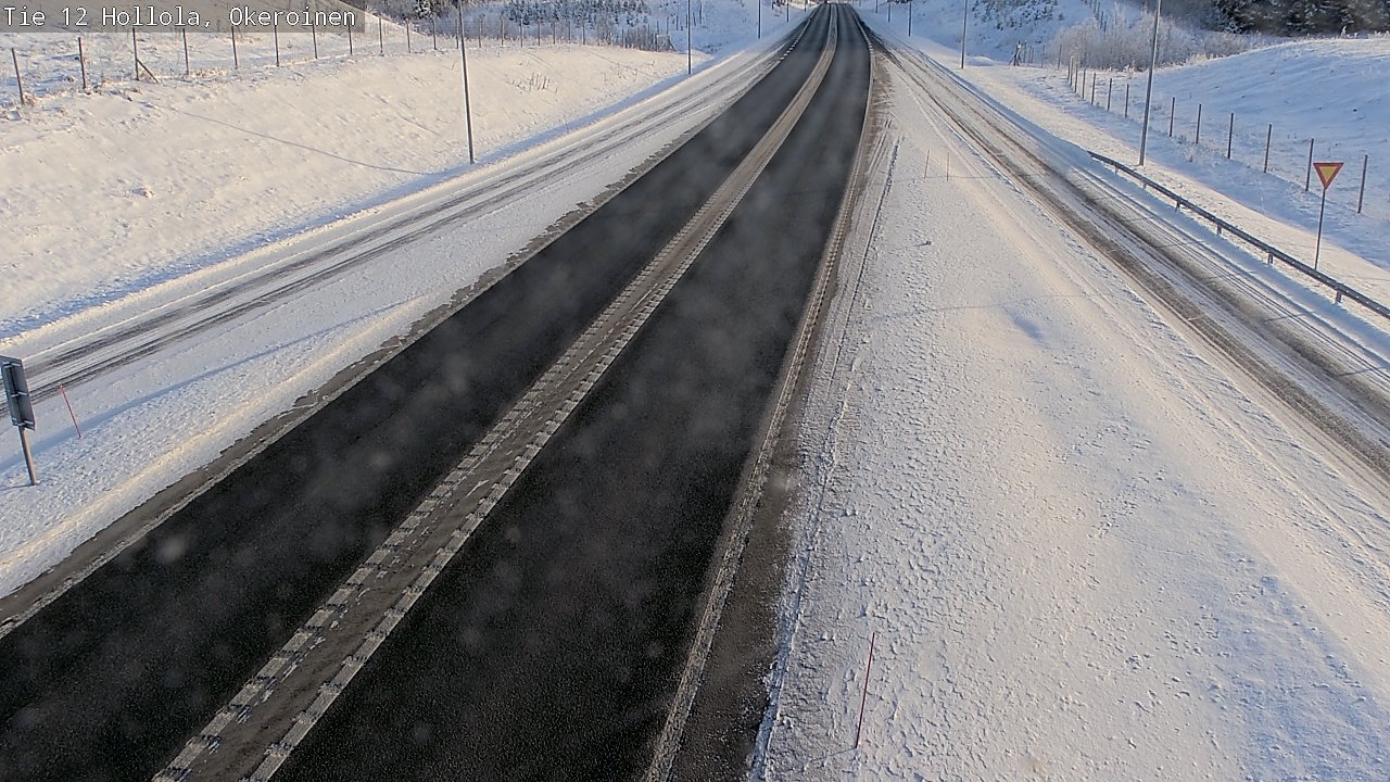 Weather Camera Image Road 12 Hollola, Okeroinen, Hollola, Päijät-Häme