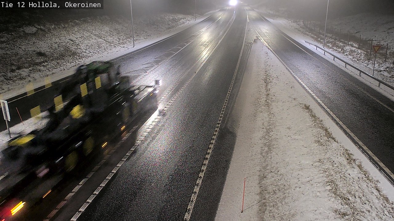 Weather Camera Image Väg 12 Hollola, Okeroinen, Hollola, Päijät-Häme