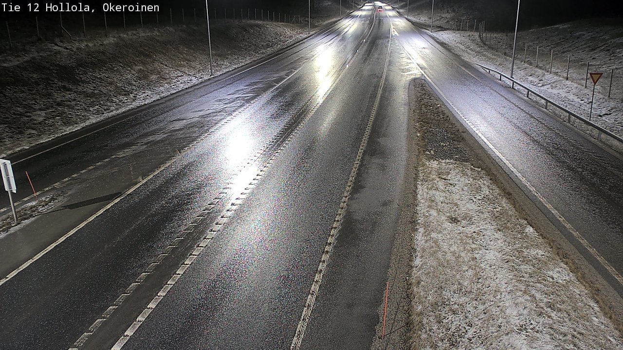Weather Camera Image Väg 12 Hollola, Okeroinen, Hollola, Päijät-Häme
