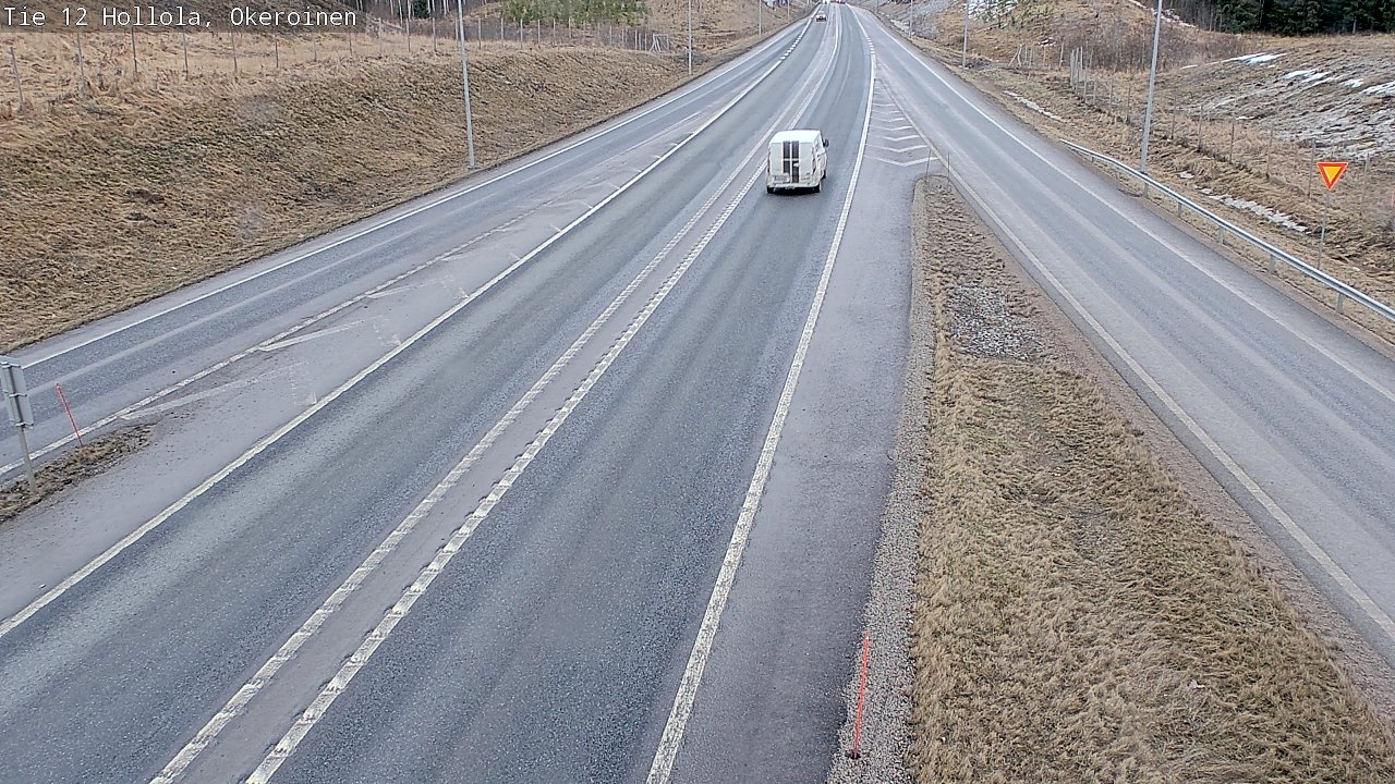 Weather Camera Image Road 12 Hollola, Okeroinen, Hollola, Päijät-Häme