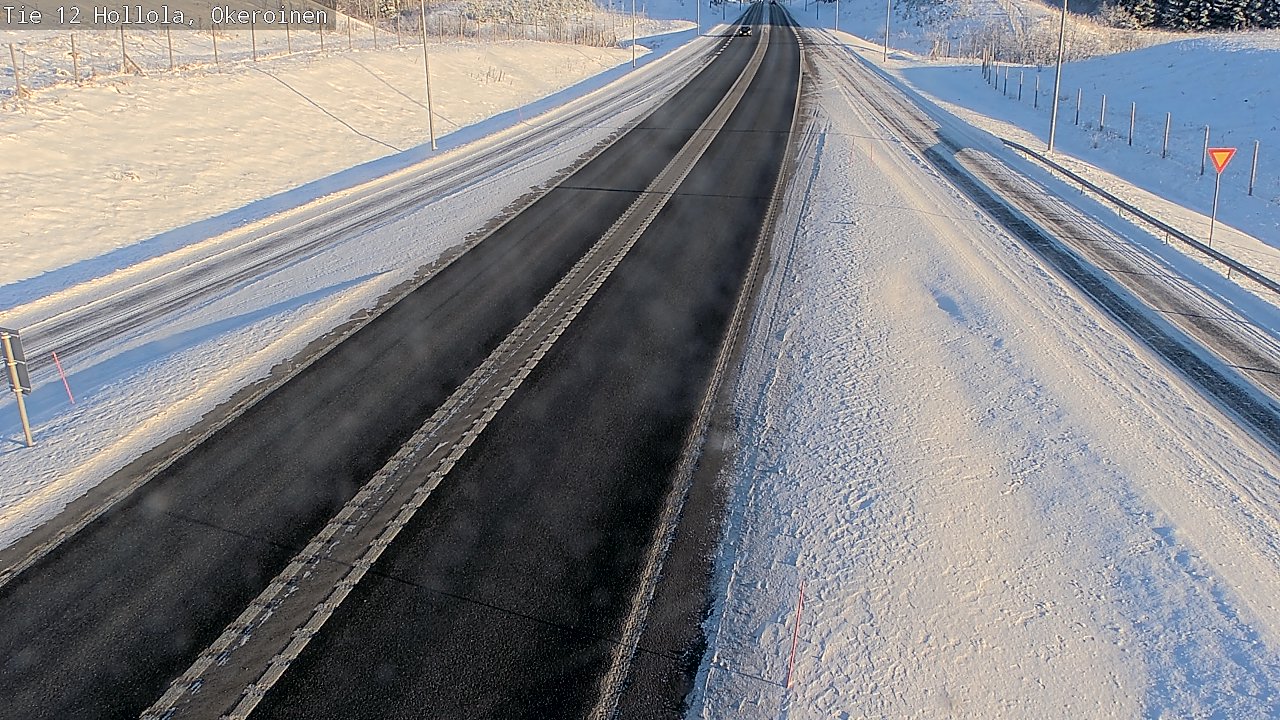 Weather Camera Image Road 12 Hollola, Okeroinen, Hollola, Päijät-Häme