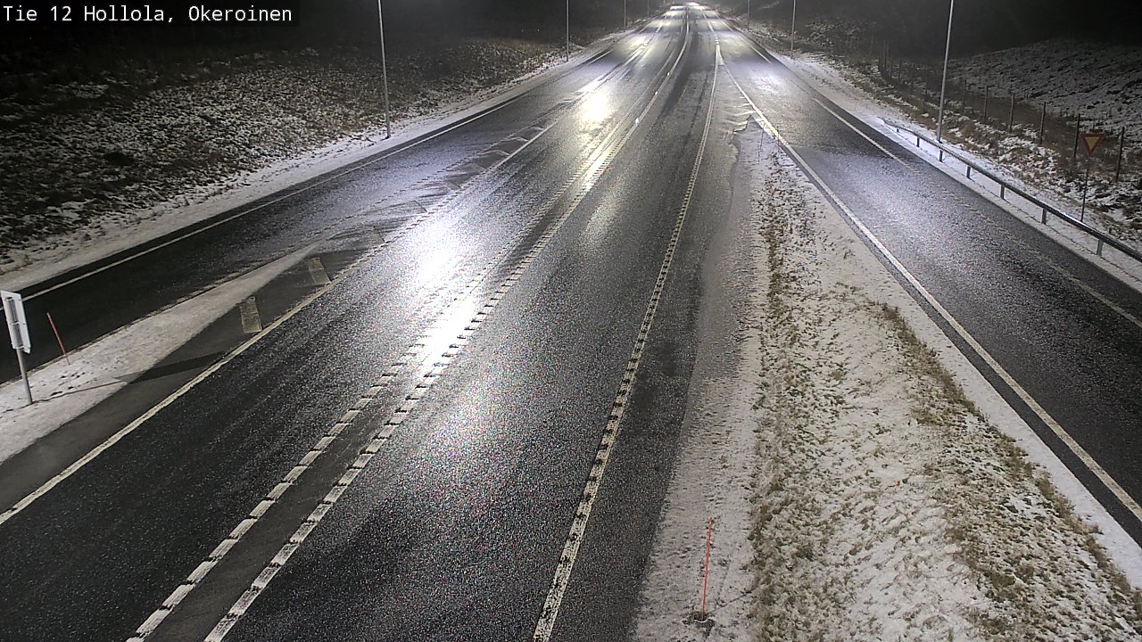 Weather Camera Image Väg 12 Hollola, Okeroinen, Hollola, Päijät-Häme