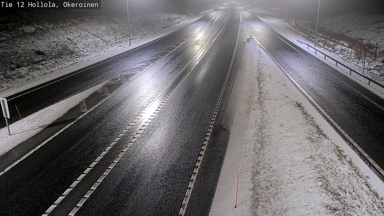 Weather Camera Image Väg 12 Hollola, Okeroinen, Hollola, Päijät-Häme