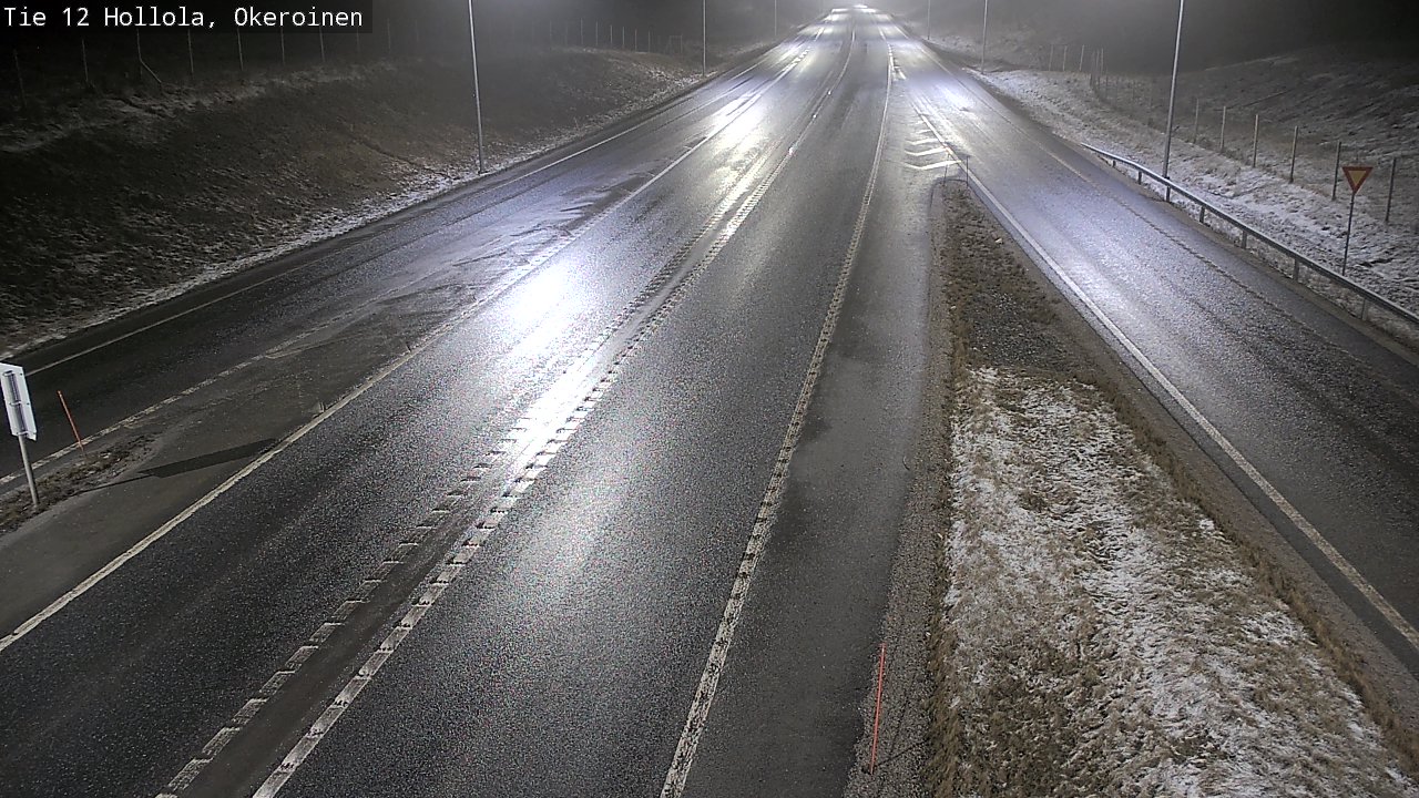 Weather Camera Image Väg 12 Hollola, Okeroinen, Hollola, Päijät-Häme