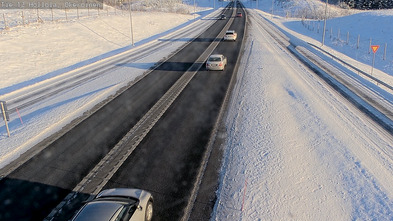 Weather Camera Image Road 12 Hollola, Okeroinen, Hollola, Päijät-Häme