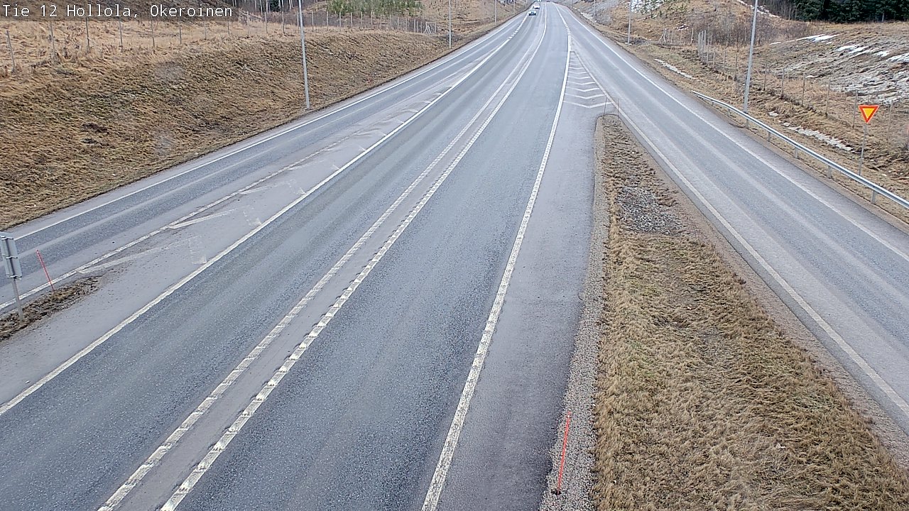 Weather Camera Image Väg 12 Hollola, Okeroinen, Hollola, Päijät-Häme