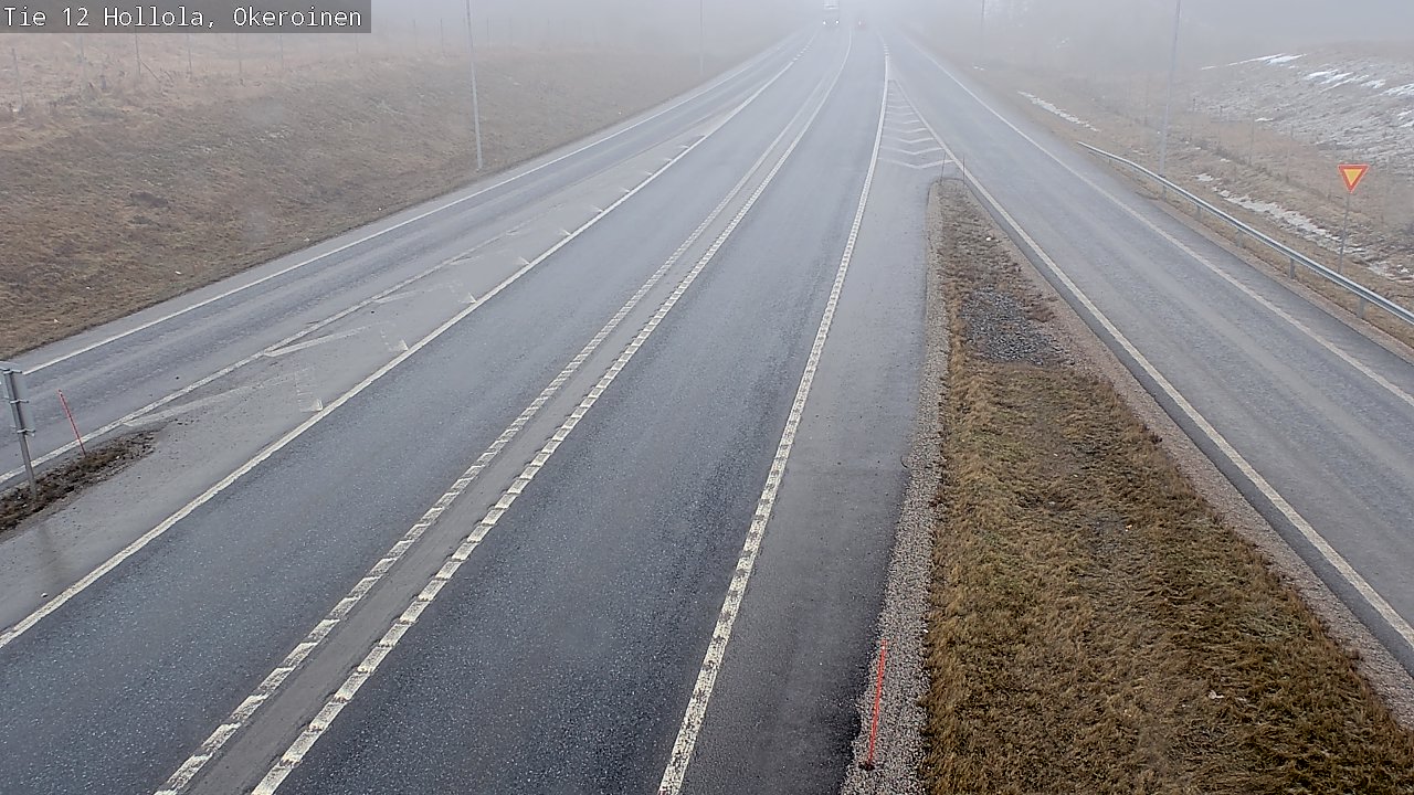 Weather Camera Image Väg 12 Hollola, Okeroinen, Hollola, Päijät-Häme