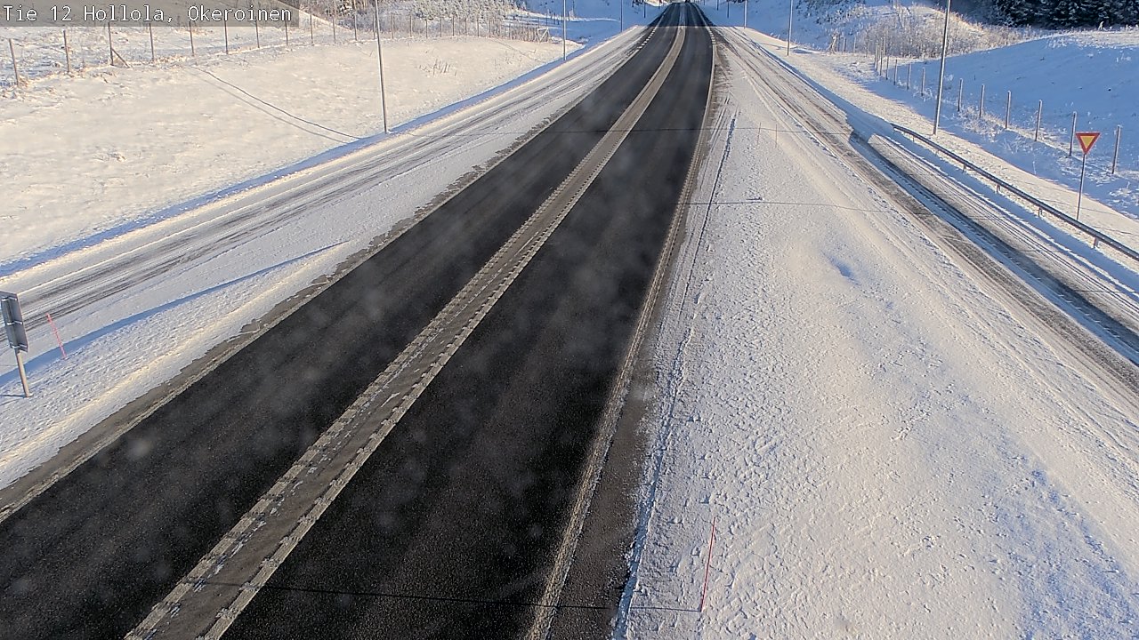 Weather Camera Image Road 12 Hollola, Okeroinen, Hollola, Päijät-Häme