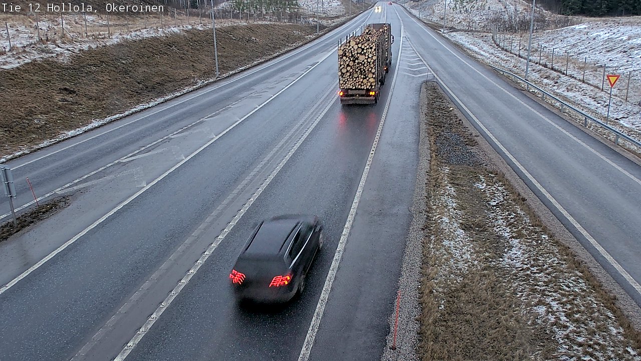 Weather Camera Image Väg 12 Hollola, Okeroinen, Hollola, Päijät-Häme