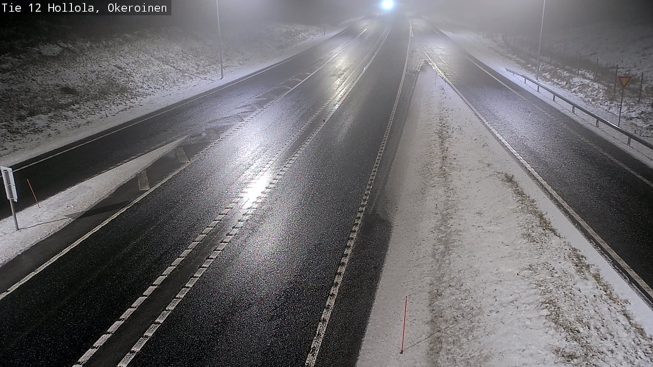 Weather Camera Image Väg 12 Hollola, Okeroinen, Hollola, Päijät-Häme