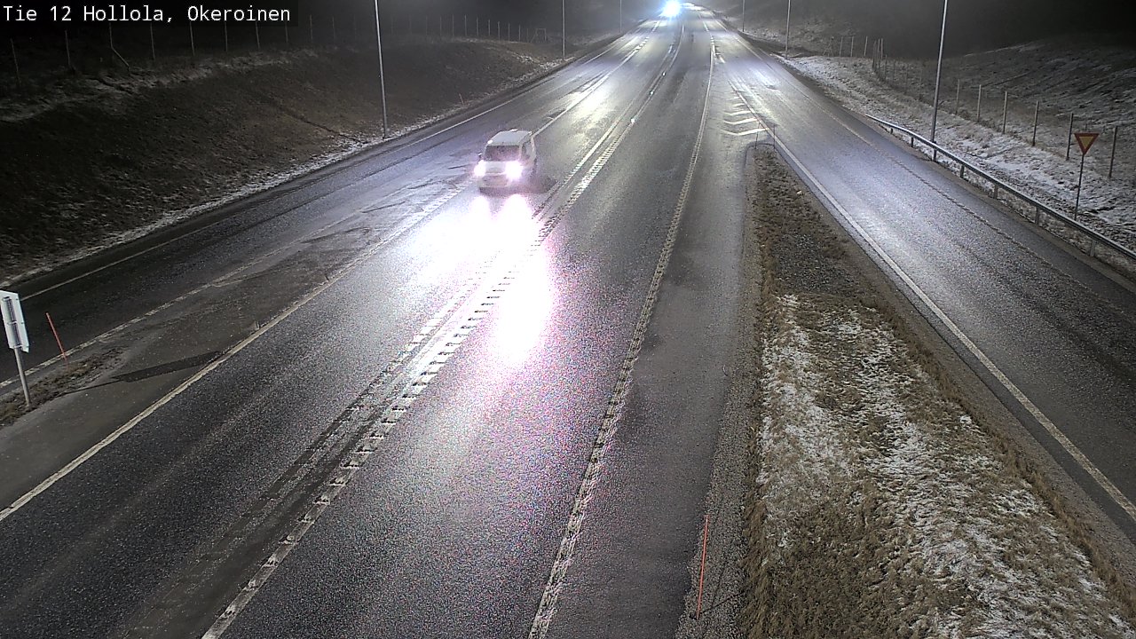 Weather Camera Image Väg 12 Hollola, Okeroinen, Hollola, Päijät-Häme