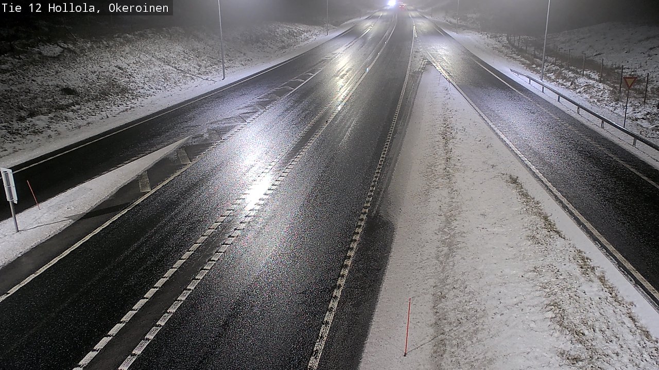 Weather Camera Image Väg 12 Hollola, Okeroinen, Hollola, Päijät-Häme