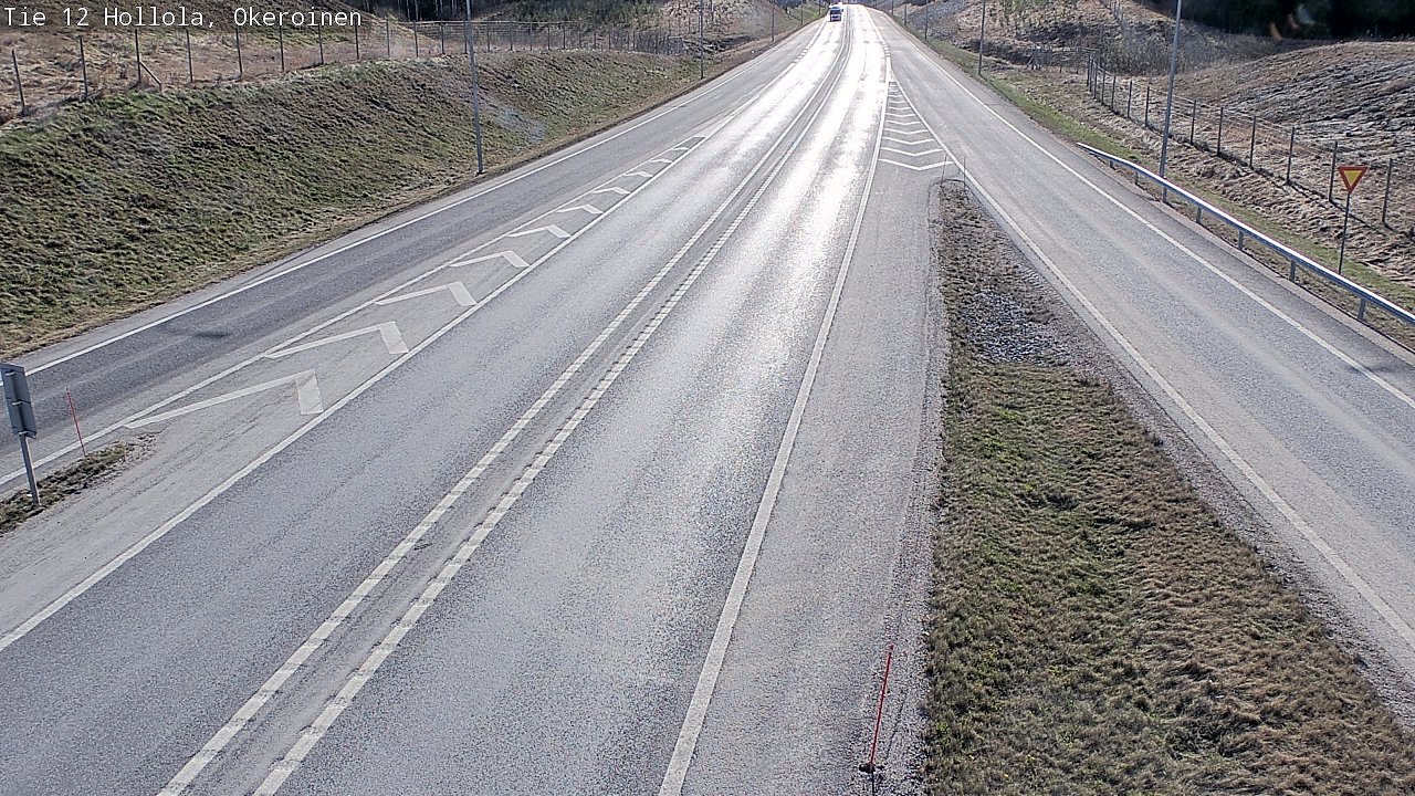 Weather Camera Image Väg 12 Hollola, Okeroinen, Hollola, Päijät-Häme