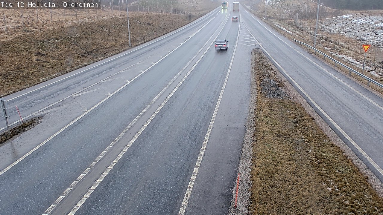 Weather Camera Image Väg 12 Hollola, Okeroinen, Hollola, Päijät-Häme