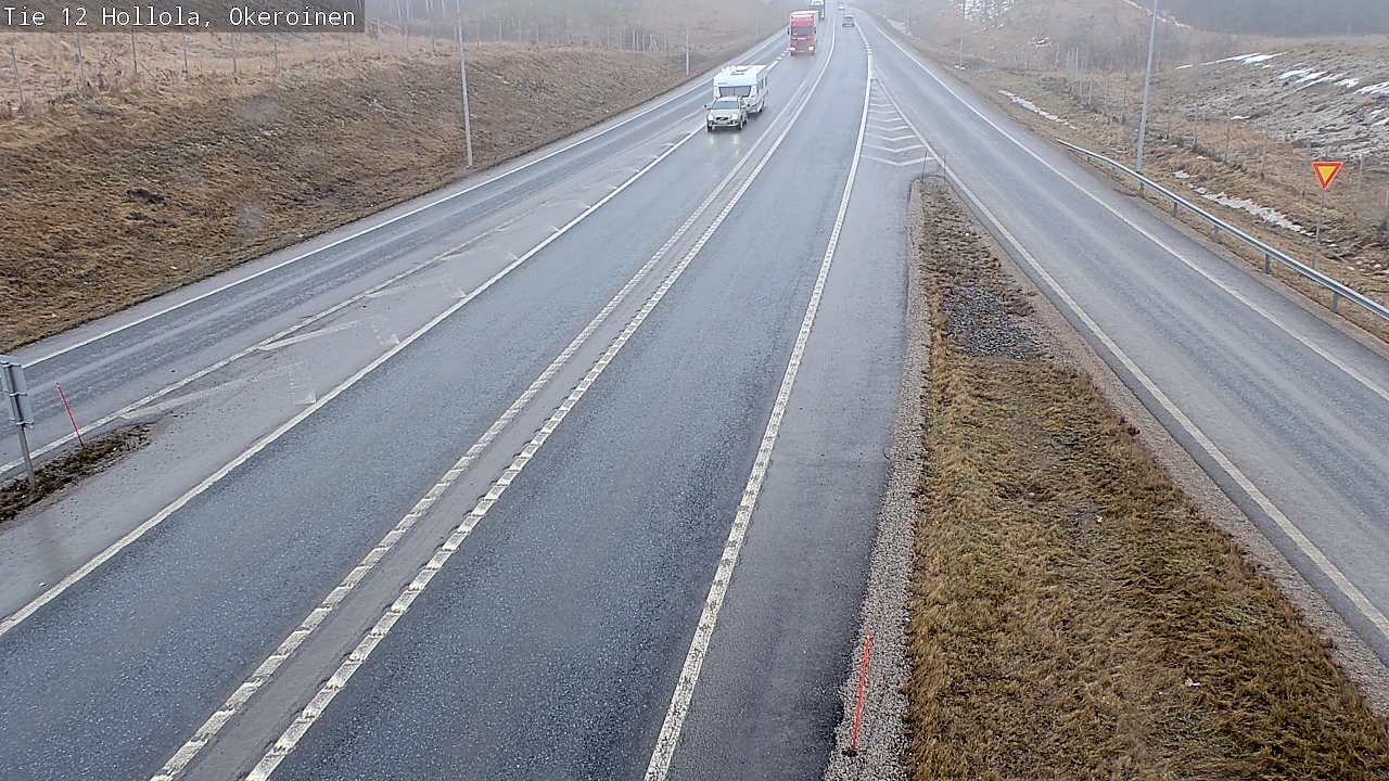 Weather Camera Image Väg 12 Hollola, Okeroinen, Hollola, Päijät-Häme