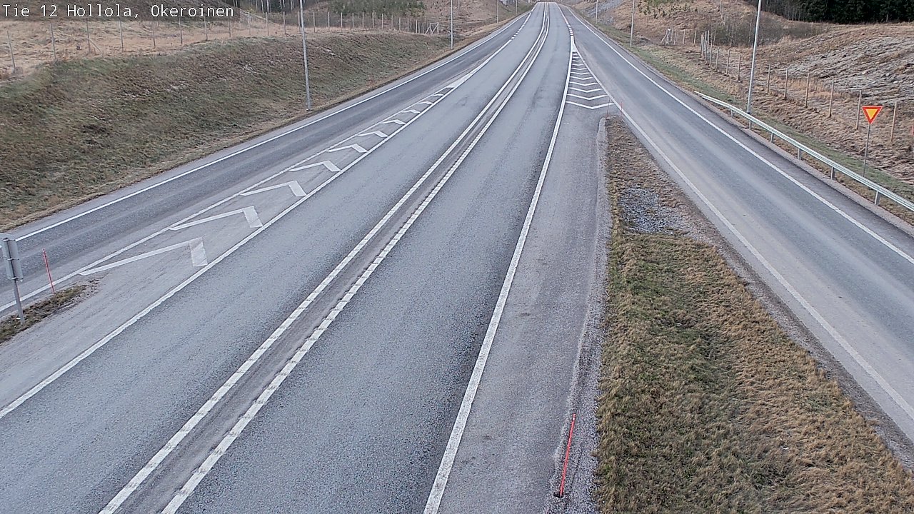 Weather Camera Image Väg 12 Hollola, Okeroinen, Hollola, Päijät-Häme