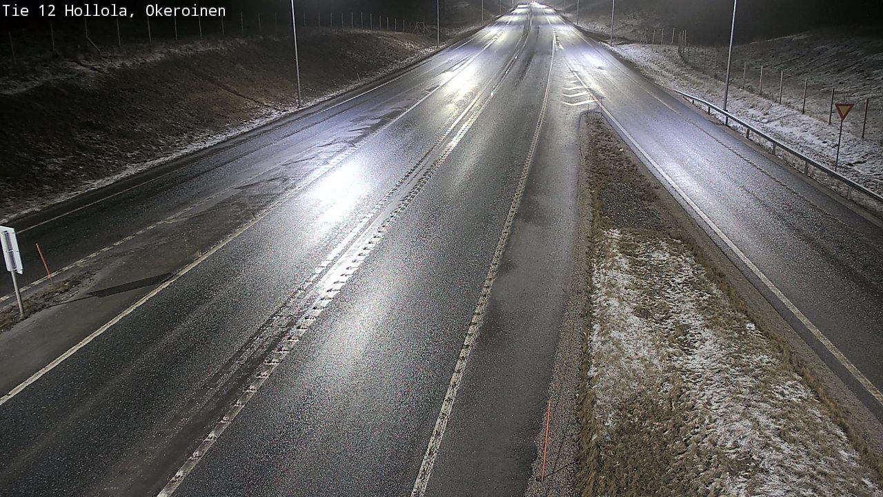 Weather Camera Image Väg 12 Hollola, Okeroinen, Hollola, Päijät-Häme