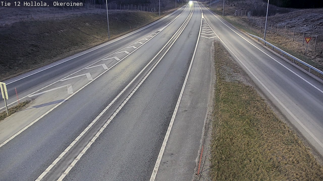 Weather Camera Image Väg 12 Hollola, Okeroinen, Hollola, Päijät-Häme